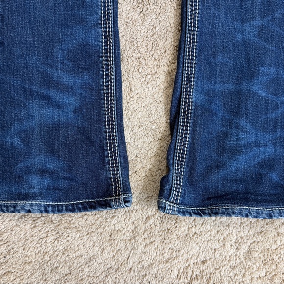 Rock Revival Jeans Womens Size 25 Drew Distressed Low Rise Y2K Medium Blue Denim - Picture 12 of 12